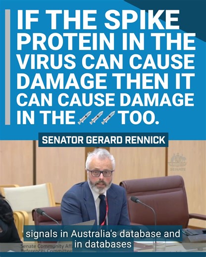 Dr Chris Neil, a cardiologist makes the excellent point in the Senate Excess death inquiry: “Whilst we recognise that the spike protein in Covid-19 is pathogenic we are therefore able to recognise, once your eyes are open to that, that the mechanisms of vaccine harms are likely due to the spike protein………there are unfortunately many different mechanisms of harm associated with the spike protein and that’s why it’s not surprising to me there are so many pharmacovigilance signals in Australia’s da