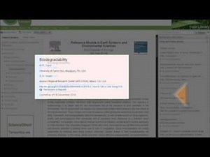 Introducing Reference Modules on ScienceDirect