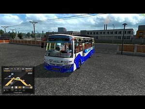 How to install bus mod in Euro Truck Simulator 2 v1.37, v1.38, v1.39|| TNSTC bus mod || Tamil
