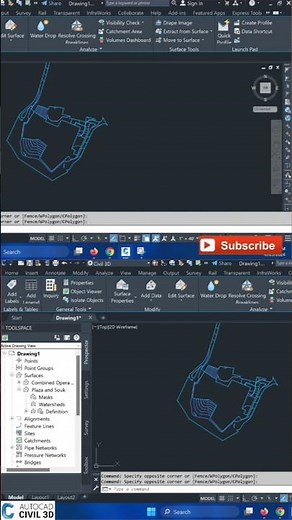 how to export surface XML in civil 3d #autocadcivil3d #3dexport