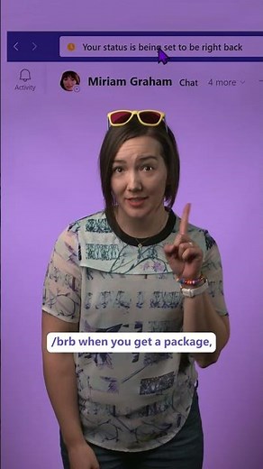 How to change your Microsoft Teams status, fast