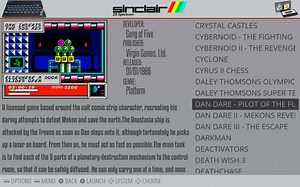 Sinclair ZX Spectrum collection (Emulation Station/Attract Mode) – BADGE