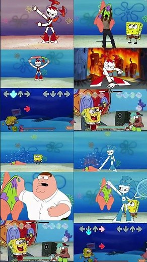 FNF Vs Patrick Star Mod All Phases - Friday Night Funkin' #spongebob #fnf #patrickstar