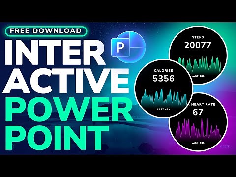 INTERACTIVE PowerPoint Slide Design ✅ Smartwatch