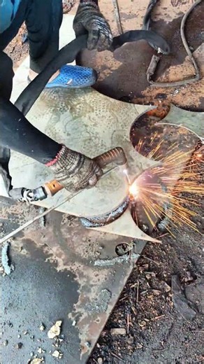 Tips for cutting stainless steel with plasma cutter of Vietnamese man #plasmacuttingmachine #short
