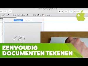 Mac: Eenvoudig (digitaal) je handtekening plaatsen op documenten