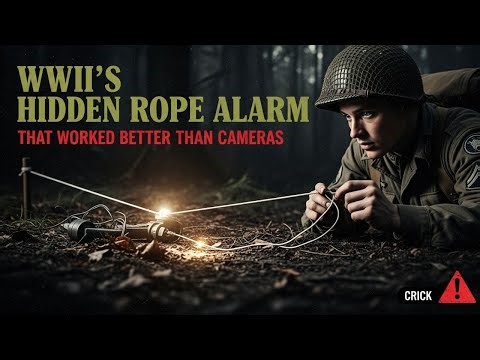 WWII’s Hidden Rope Alarm That Worked Better Than Cameras
