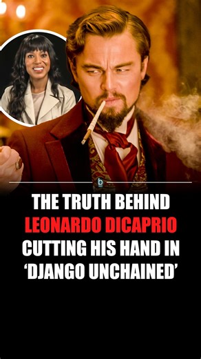 Kerry Washington gives the story behind the iconic scene in ‘Django Unchained,’ when Leonardo DiCaprio actually cut his hand while shooting! 🤯🍿 #movies #movie #film #entertainment | BroBible