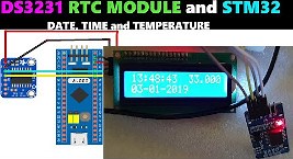 Interface DS3231 RTC with STM32 via I²C | ControllersTech