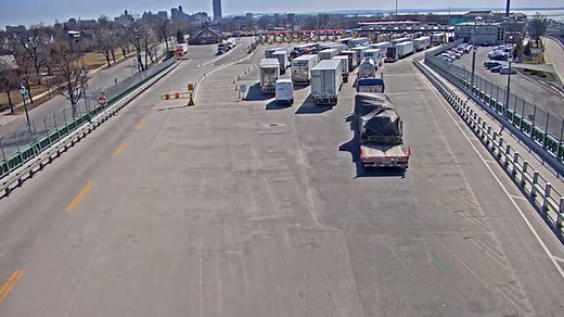 USA & Canada Border Cameras at Peace Bridge