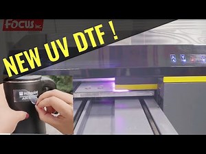 See how a world first Focus Inc new UV DTF Printer transfer on 101different kinds of material