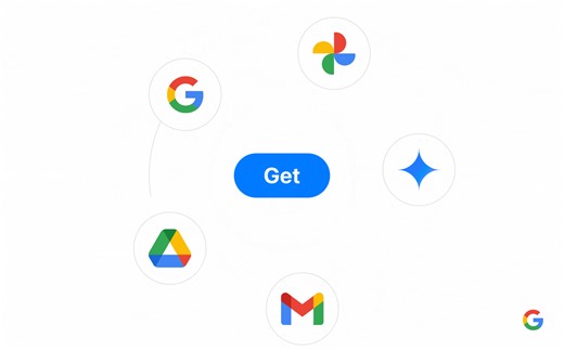 Get the Search, Gmail, Google Photos, Drive and Gemini apps in just one tap on iPhone with our new iOS bundle → https://goo.gle/3PbYZUp | Google