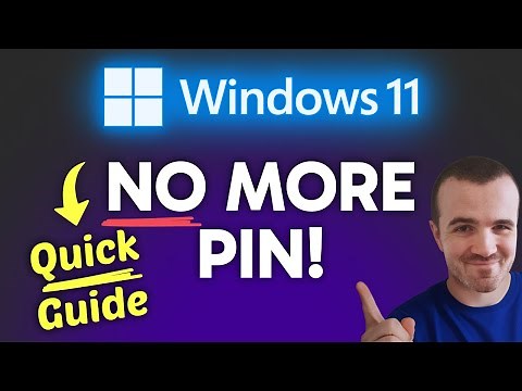 How to Remove PIN from Windows 11 (Step by Step) 2025