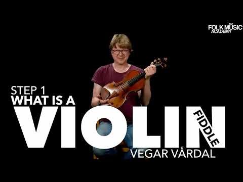 FREE LESSON - Folk Fiddle For Beginners - Step 1: What is a violin?