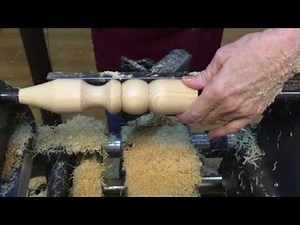 Spindle Turning on a Shopsmith Mark 7 lathe