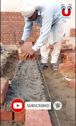 Method of laying bricks | Bricklaying | Bricks Laying Method | How To Lay Bricks