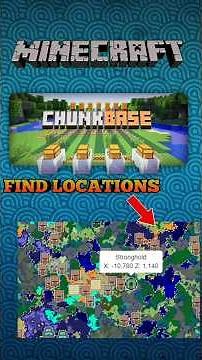 🎯 **How to Use Chunkbase to Find Structures & Biomes in Minecraft!** 🗺️#minecraft #bedrock #java
