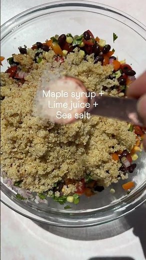 Simple Quinoa Black Bean Salad | Minimalist Baker Recipes