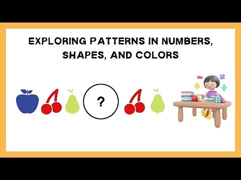 Math for Grade 1| Exploring Patterns in Numbers, Shapes, and Colors | Reading Readiness Centers