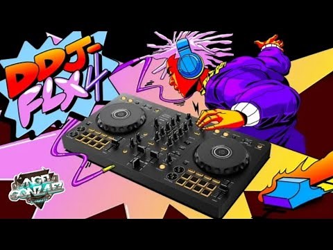 Pioneer DJ DDJ-FLX4 Controlador de 2 decks Rekordbox y Serato DJ