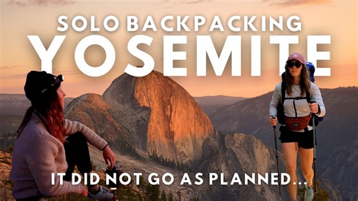 Solo Backpacking Yosemite Wilderness Experience