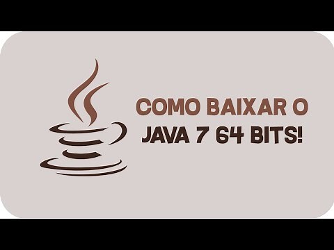 Como Baixar o Java 7 64 Bits! (Funcionando)