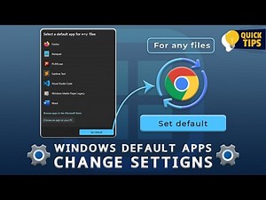 How to Change the default apps in windows 11 | Tech To The Premium