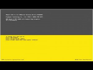 VMware ESXi Installation and configuration for AMD Ryzen Part 1