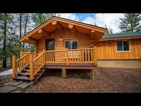 Montana Log Cabin Interior Tour - The Selah Chalet