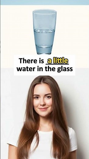 A Few vs. Few & A Little vs. Little - What's the Difference? #grammarenglish #learnenglish