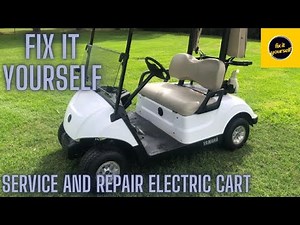 FIX IT YOURSELF , SERVICE ELECTRIC GOLF CART MOTOR PROBLEMS , SURGING , SLOW . NOT RUNNING AT ALL