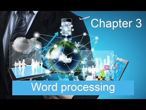 ICT Grade 8 (English Medium) Chapter 3 -Word Processing