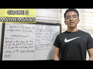 How to Find the Slope and the Slope-Intercept Form? | 8th Grade Mathematics