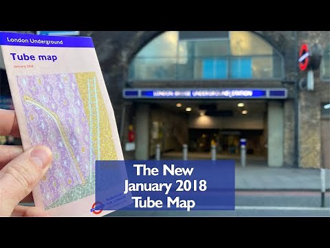 The January 2018 Tube Map