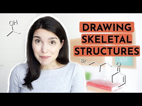 How to draw SKELETAL STRUCTURES or BOND LINE STRUCTURES - Organic Chemistry Basics