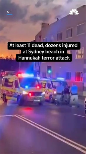 NBC10 Philadelphia on Instagram: "Two gunmen attacked a Hannukah celebration on a Sydney beach Sunday, killing at least 11 people in what Australian Prime Minister Anthony Albanese called an act of antisemitism and terrorism. The massacre at one of Australia’s most popular and iconic beaches followed a wave of antisemitic attacks that have roiled the country over the past year, although the authorities didn’t suggest those episodes and Sunday’s shooting were connected. It is the deadliest shooti