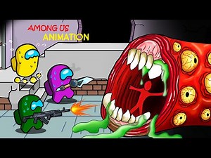 어몽어스 | Among Us VS TRAIN EATER Monster | Among Us Animation