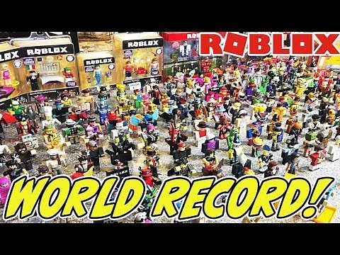 WORLD'S BIGGEST ROBLOX TOY COLLECTION!