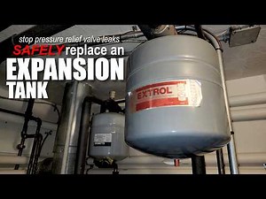 How to replace an expansion tank safely - Install an expansion tank on a boiler or hot water heater