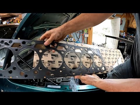 Oil in the coolant, Fixing the head gasket in my cummins diesel pickup truck