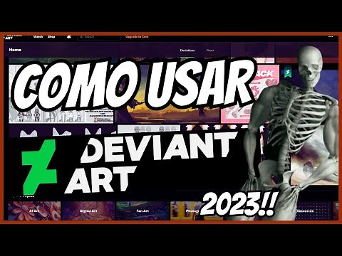 🤑 How to use DEVIANTART in 2024!! | First steps 🤑