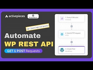 How to use WP REST API to automate your WordPress site (using Activepieces)