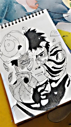 Obito drawing tutorial#as arts