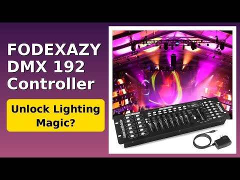 REVIEW (2025): FODEXAZY DMX 192 Controller. Features.