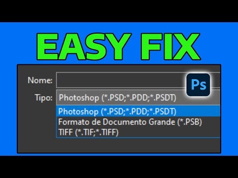How To Fix Photoshop Can't Save As JPG and Other Formats (Limited Saving Options)