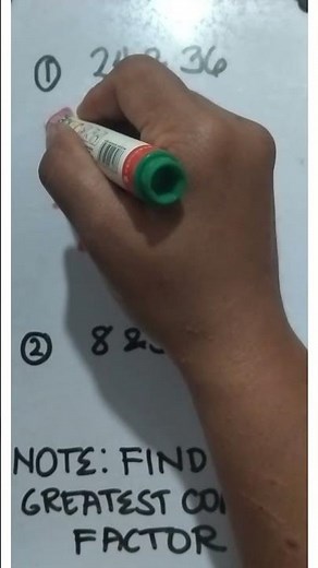 Find the Greatest Common Factor Fast | Mental Math Trick | MATHalino123