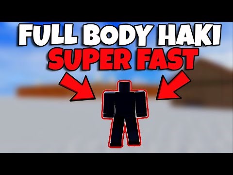 *FASTEST* Way To Get FULL BODY Haki In Blox Fruits!