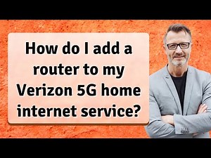How do I add a router to my Verizon 5G home internet service?