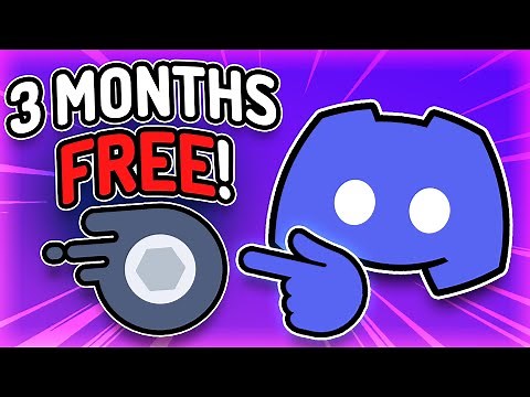 Get FREE DISCORD NITRO for 3 MONTHS (2022)...