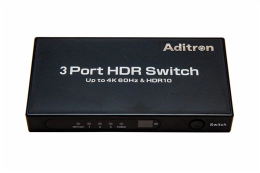 Hdmi 2.0 4k 60hz Switch 3 Port With Remote
